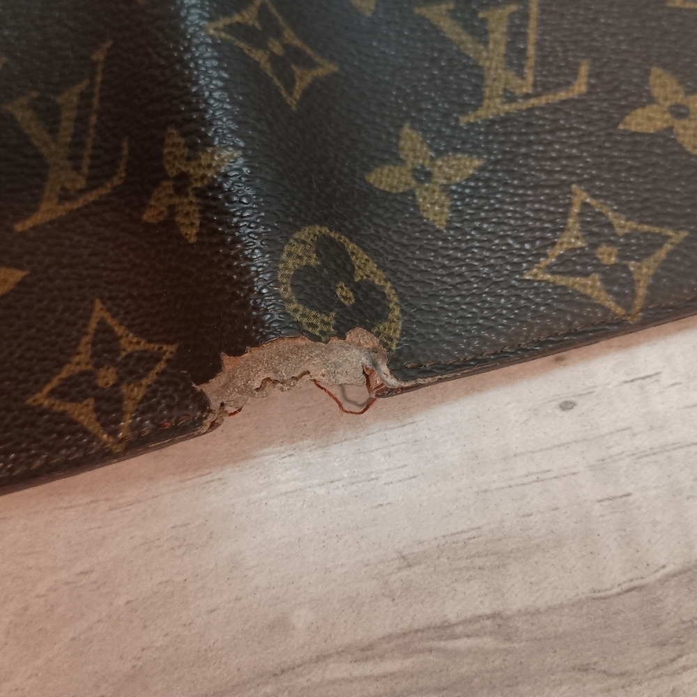 LOUIS VUITTON Monogram Wallet Bi-fold Billets 6 Credit - Picture 5 of 10